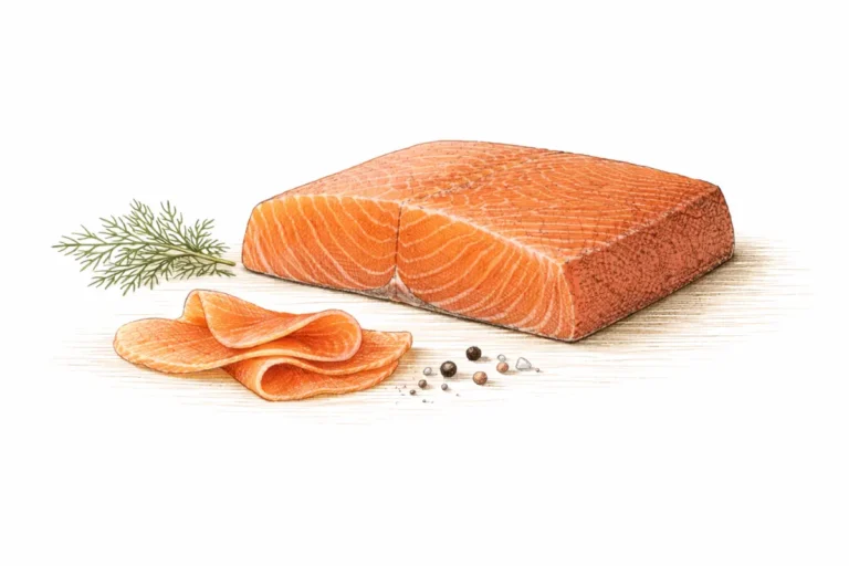 Gebeizter Lachs