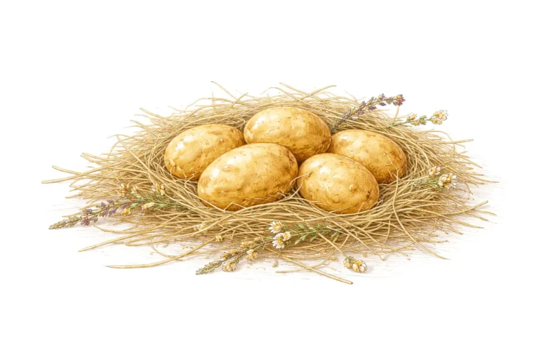 Heu-Kartoffeln