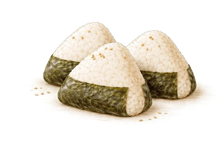 Onigiri mit Lachsfüllung