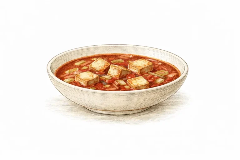 Tofu in Tomatenjus