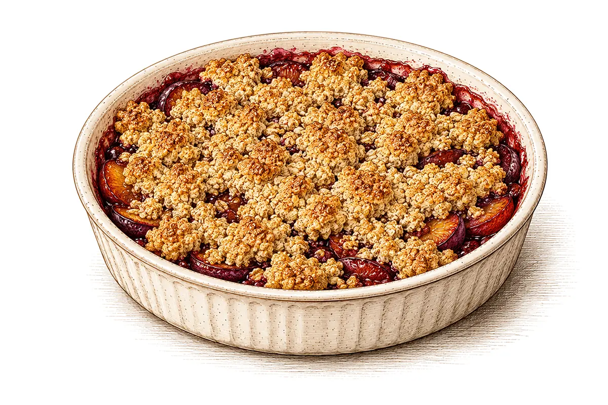 Pflaumencrumble